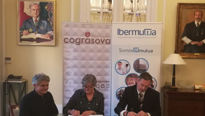 Firma convenio de colaboración con el Colegio de Graduados Sociales de Valencia