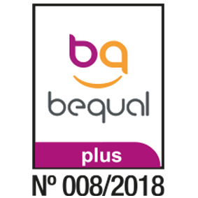 Sello bequal plus nº 008/2018