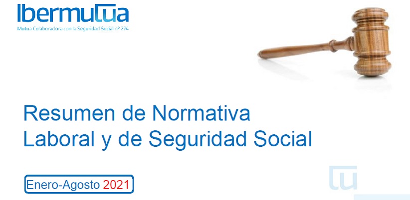 Recopilación normativa agosto 2021